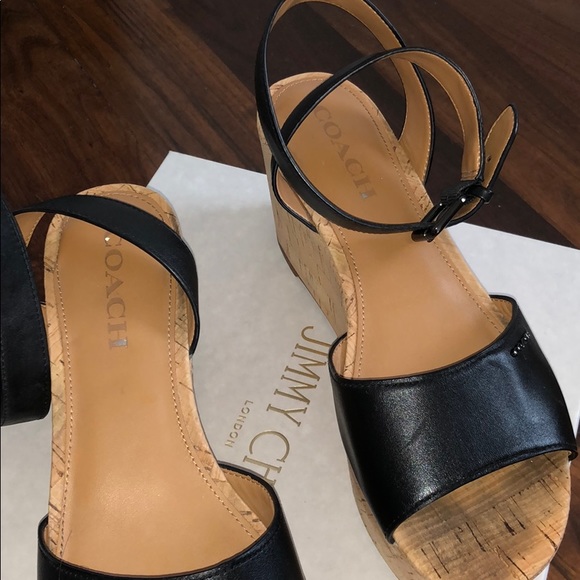 Coach Becka Platform Wedge Sandals - Picture 2 of 5